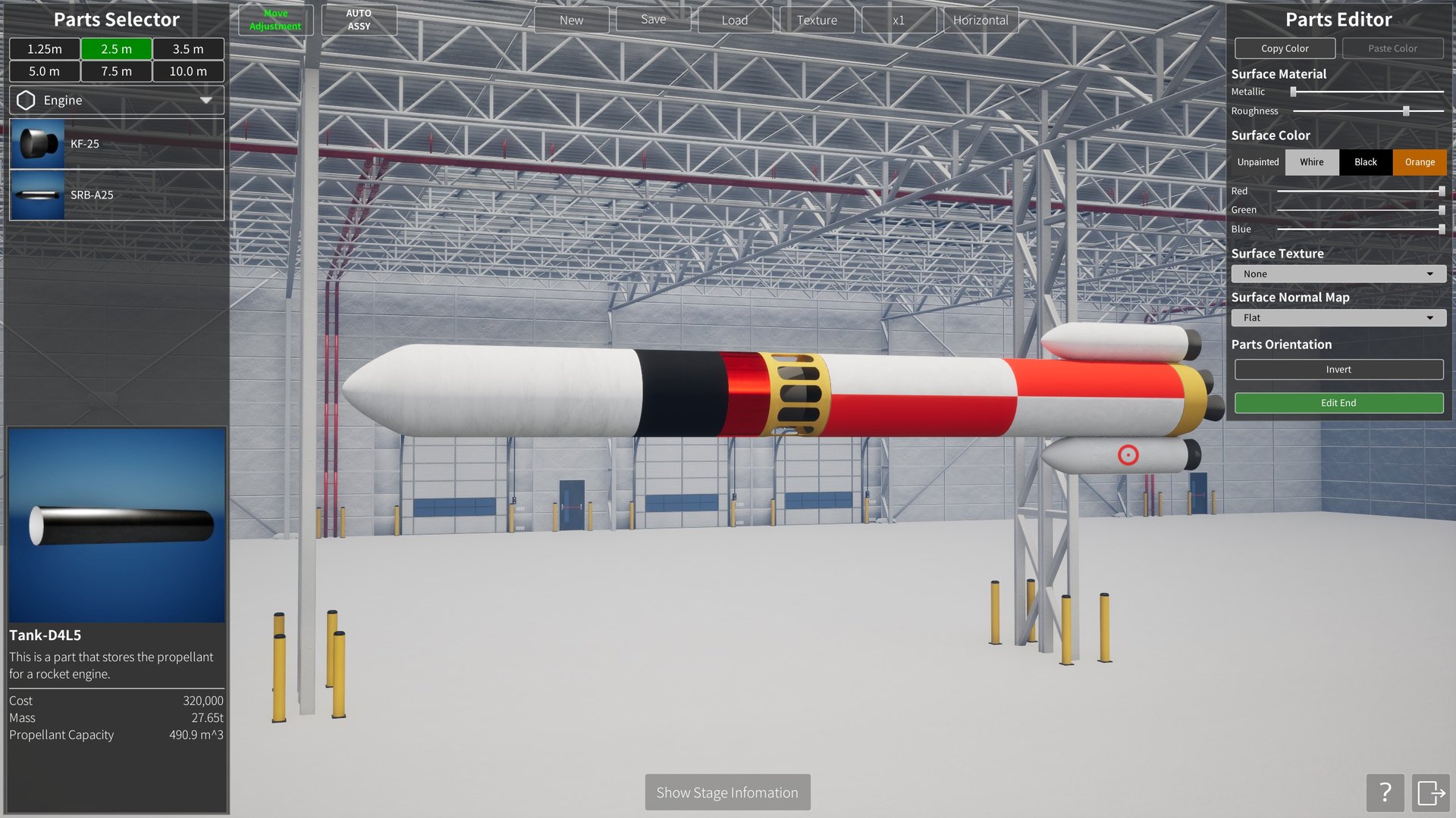 ロケット組立棟（VAB）の画面